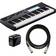 Novation Launchkey 49 [MK4] 49 key Semi-Weighted, USB, MIDI Keyboard Controller with DAW Chord & Scale Modes, 8 Drum Pads, & Arpeggiator — Includes Software Bundle for Music